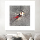 Paint Swirl I by James Burghardt on GIANT ART - red abstract