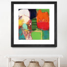 Heart Chambers by Jodi Fuchs on GIANT ART - green abstract
