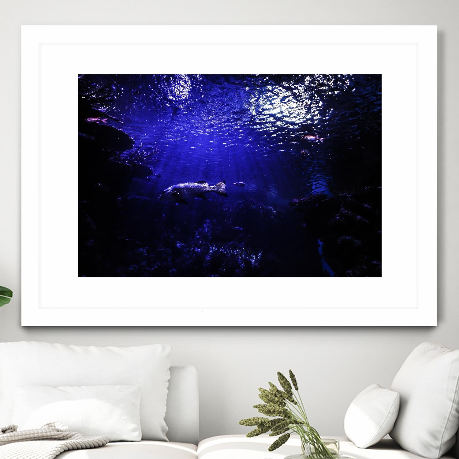 Dark Ocean by Pexels on GIANT ART - black sea scene