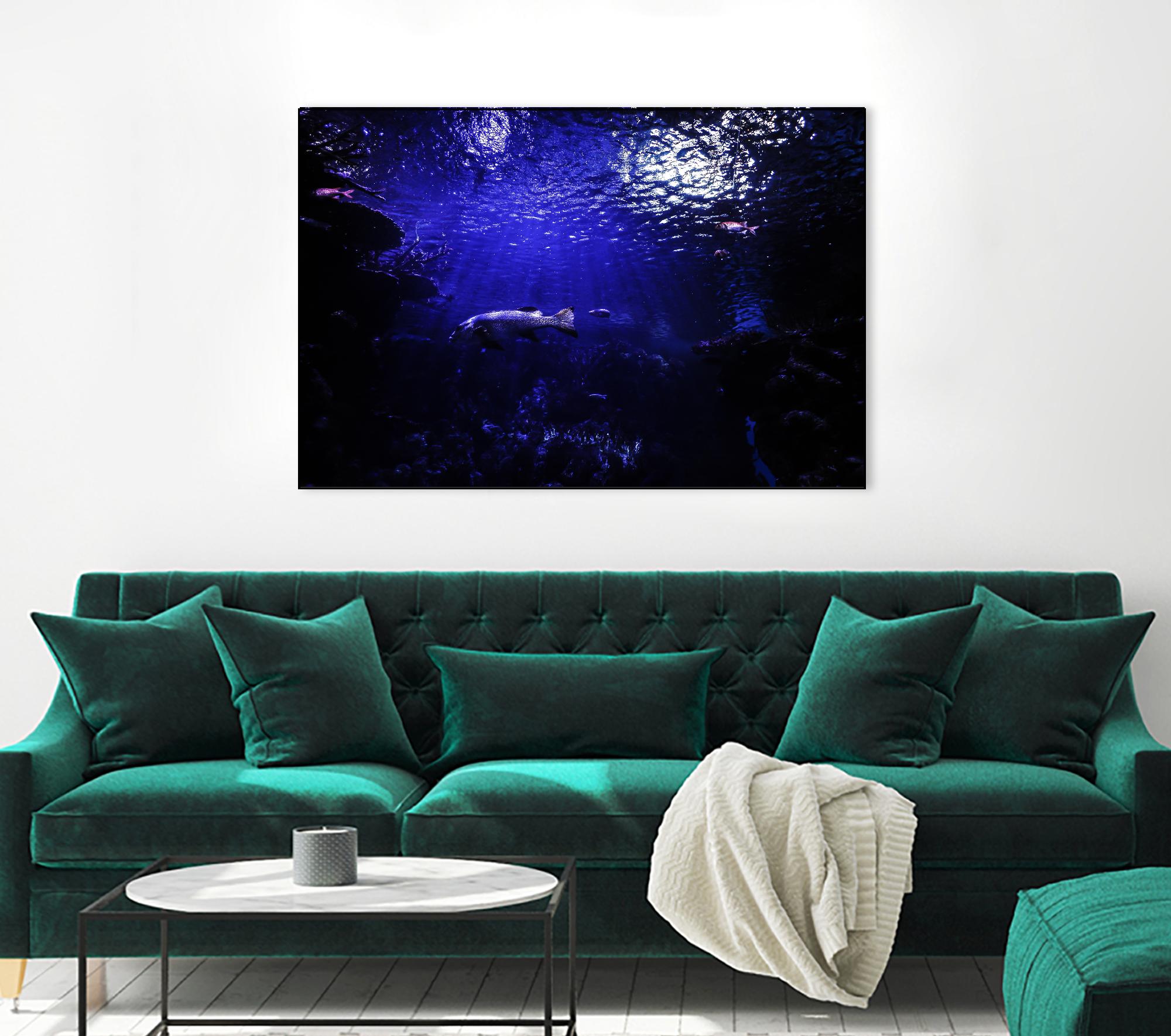 Dark Ocean by Pexels on GIANT ART - black sea scene