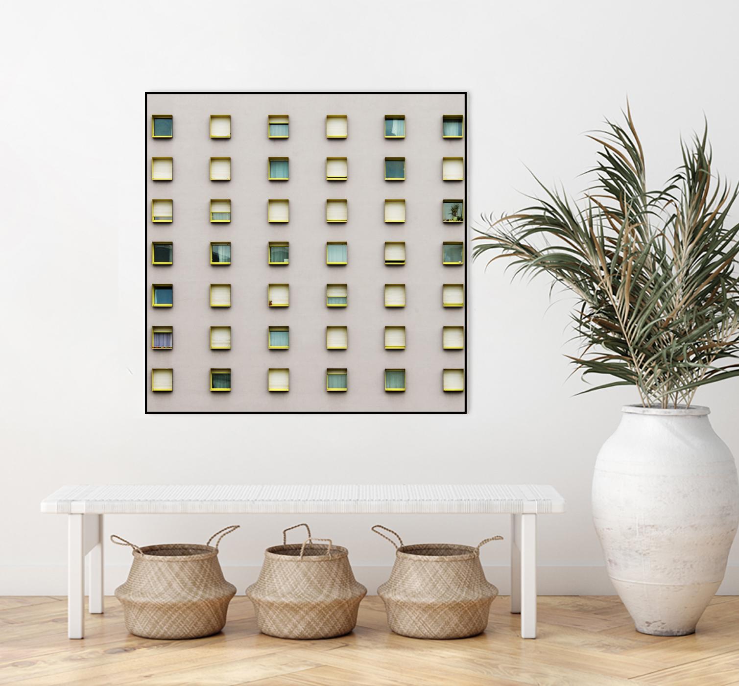 Windows II by Pexels on GIANT ART - yellow architectural