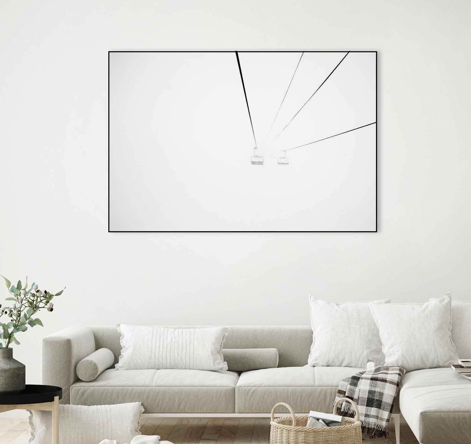 Chair Lift by Pexels on GIANT ART - black leisure