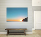 Sunset by Pexels on GIANT ART - blue sea scene