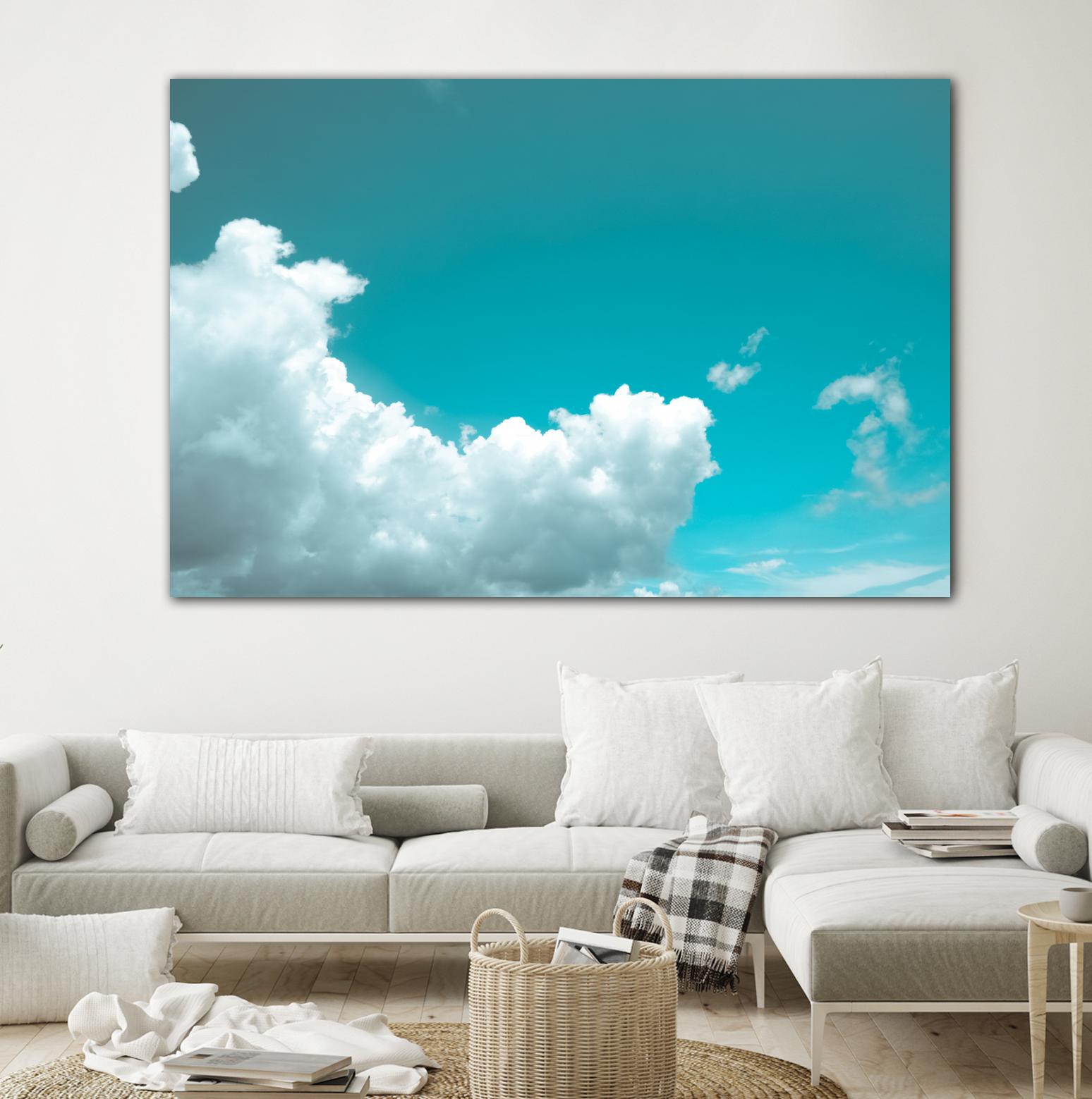 Blue sky by Pexels on GIANT ART - white photo art