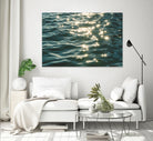 Sea sparkles by Pexels on GIANT ART - yellow sea scene