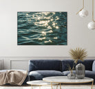 Sea sparkles by Pexels on GIANT ART - yellow sea scene