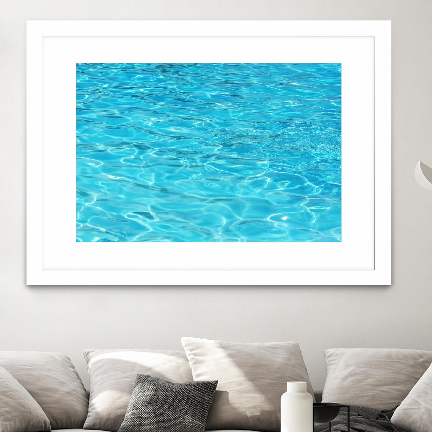 Pool by Pexels on GIANT ART - white leisure