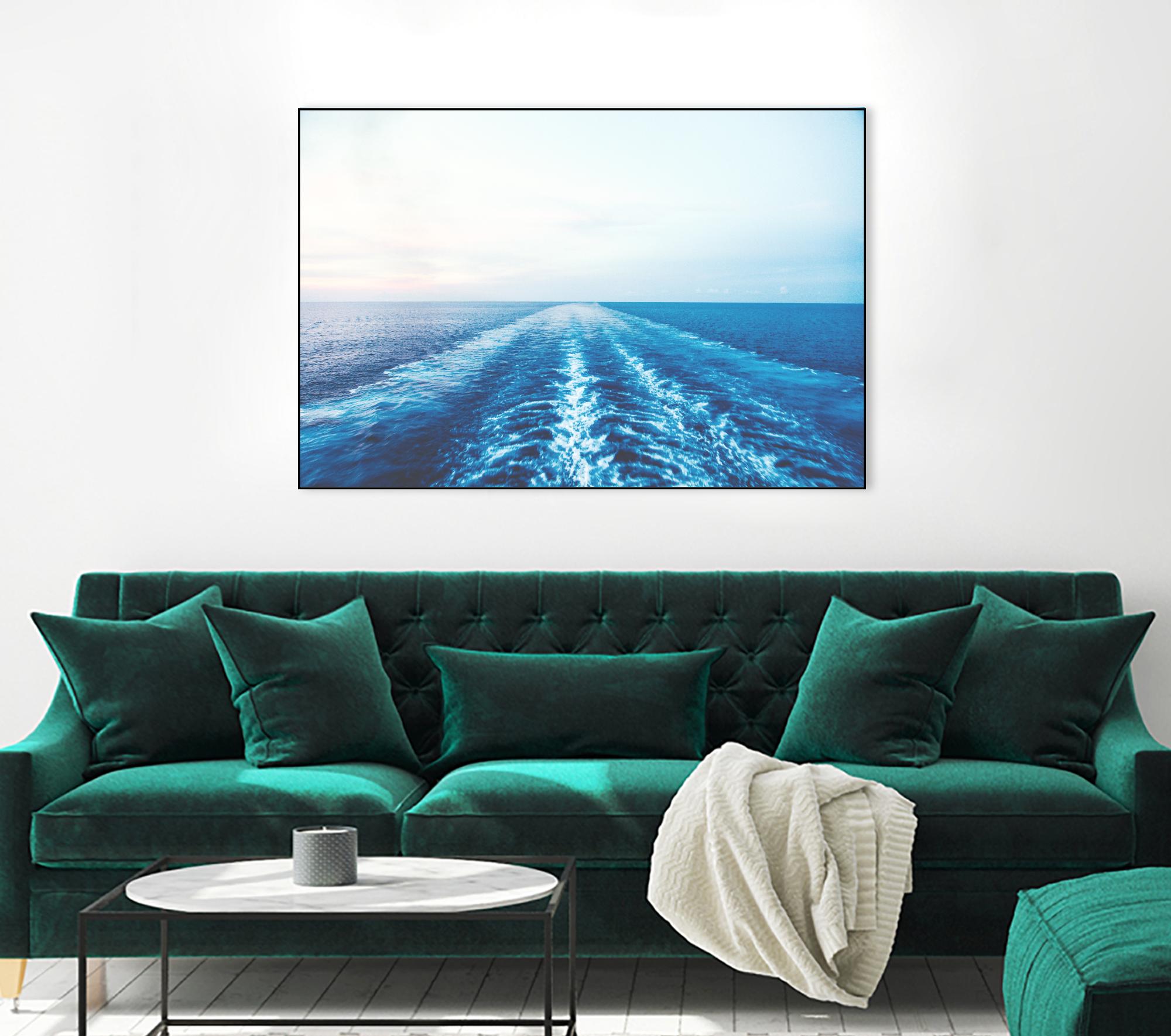 Sea trail by Pexels on GIANT ART - white sea scene