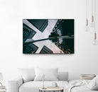 Look up by Pexels on GIANT ART - white city scene