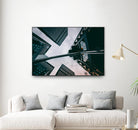 Look up by Pexels on GIANT ART - white city scene
