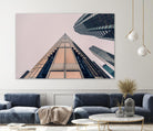 Skyline view by Pexels on GIANT ART - black city scene