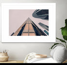 Skyline view by Pexels on GIANT ART - pink city scene