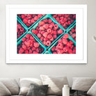 Raspberries by Pexels on GIANT ART - blue fruit-food-drink