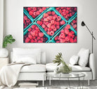 Raspberries by Pexels on GIANT ART - blue fruit-food-drink