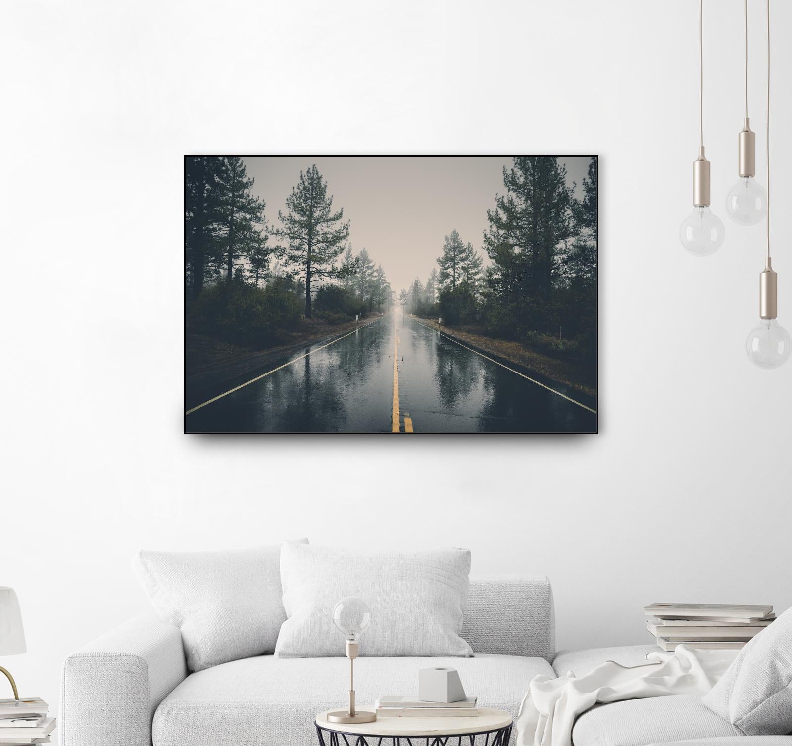 Rainy day by Pexels on GIANT ART - black landscape