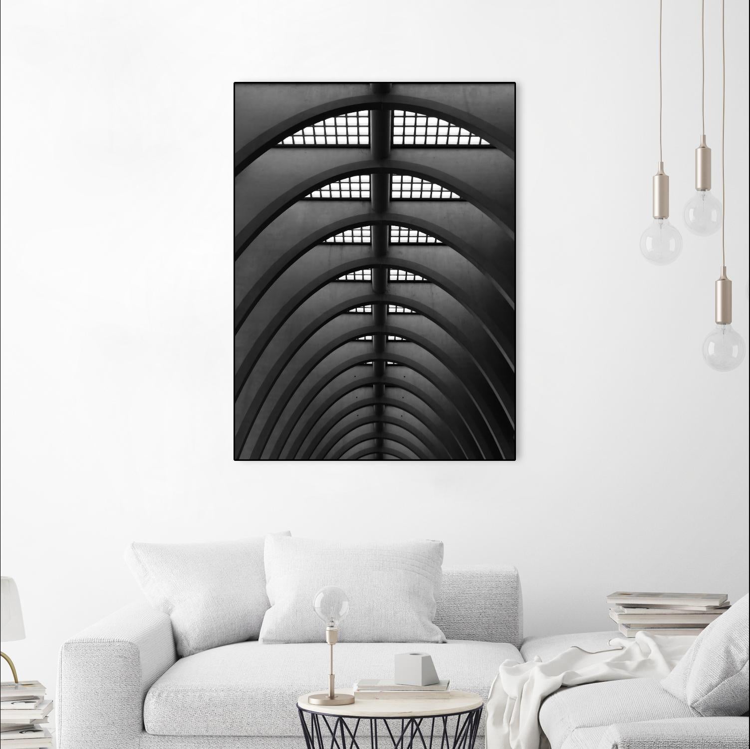 Ceiling by Pexels on GIANT ART - white architectural