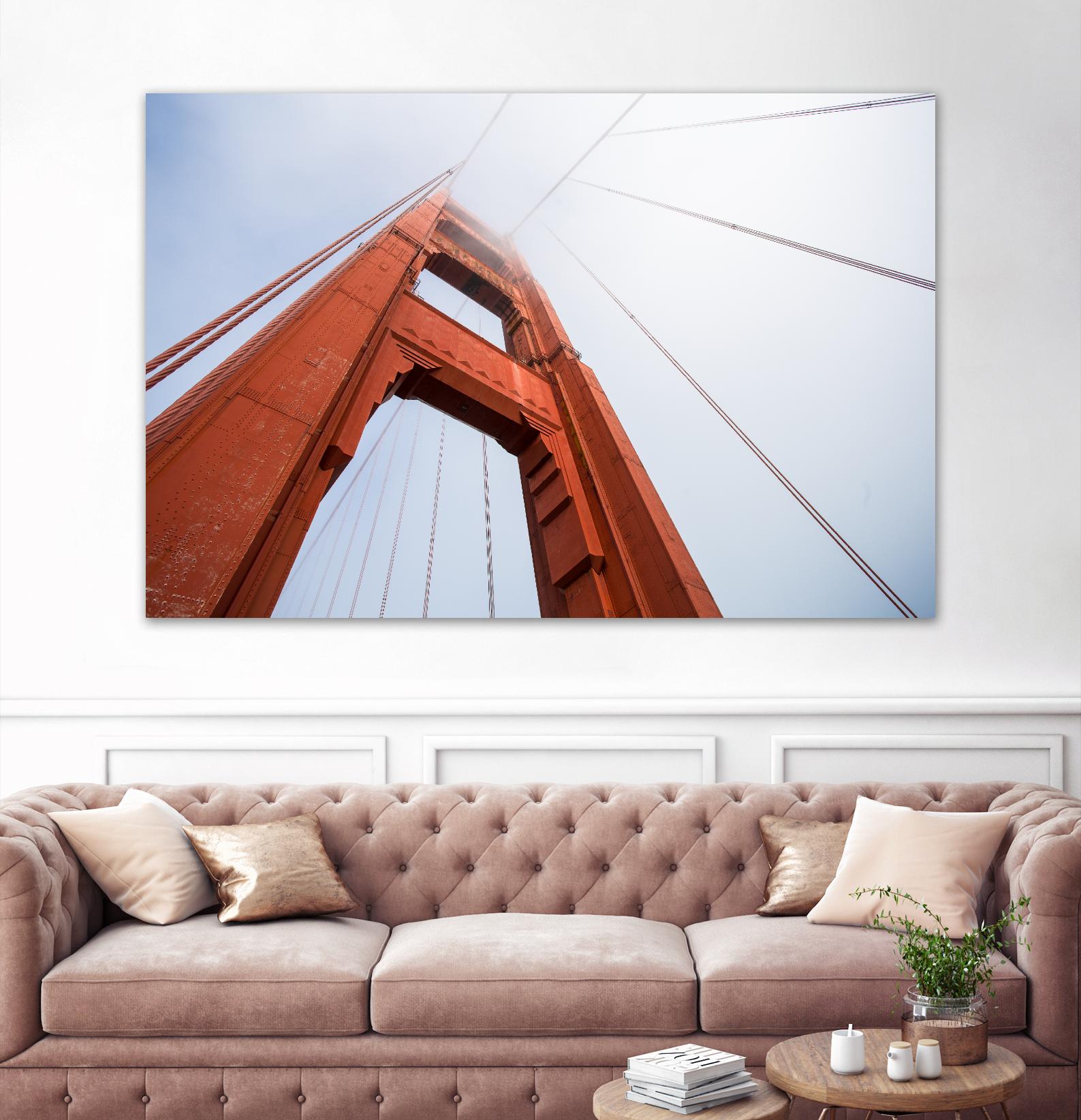 Bridge view by Pexels on GIANT ART - white architectural