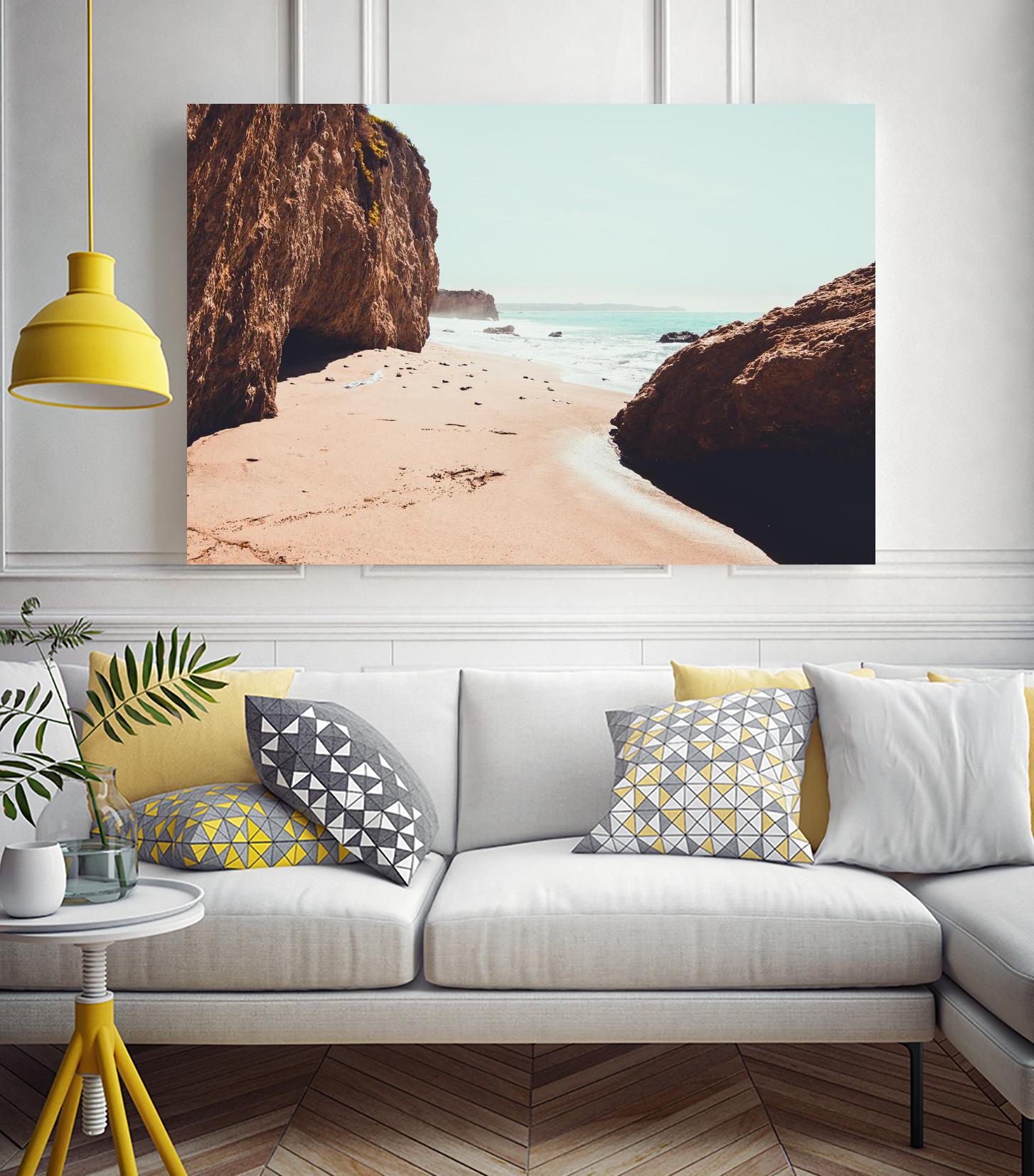 Perfect day by Pexels on GIANT ART - beige sea scene