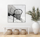 Basket Hoop by Pexels on GIANT ART - black sport