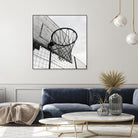Basket Hoop by Pexels on GIANT ART - black sport