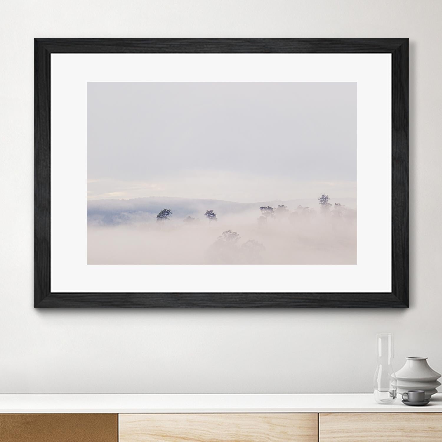 Top Trees by Pexels on GIANT ART - white landscape