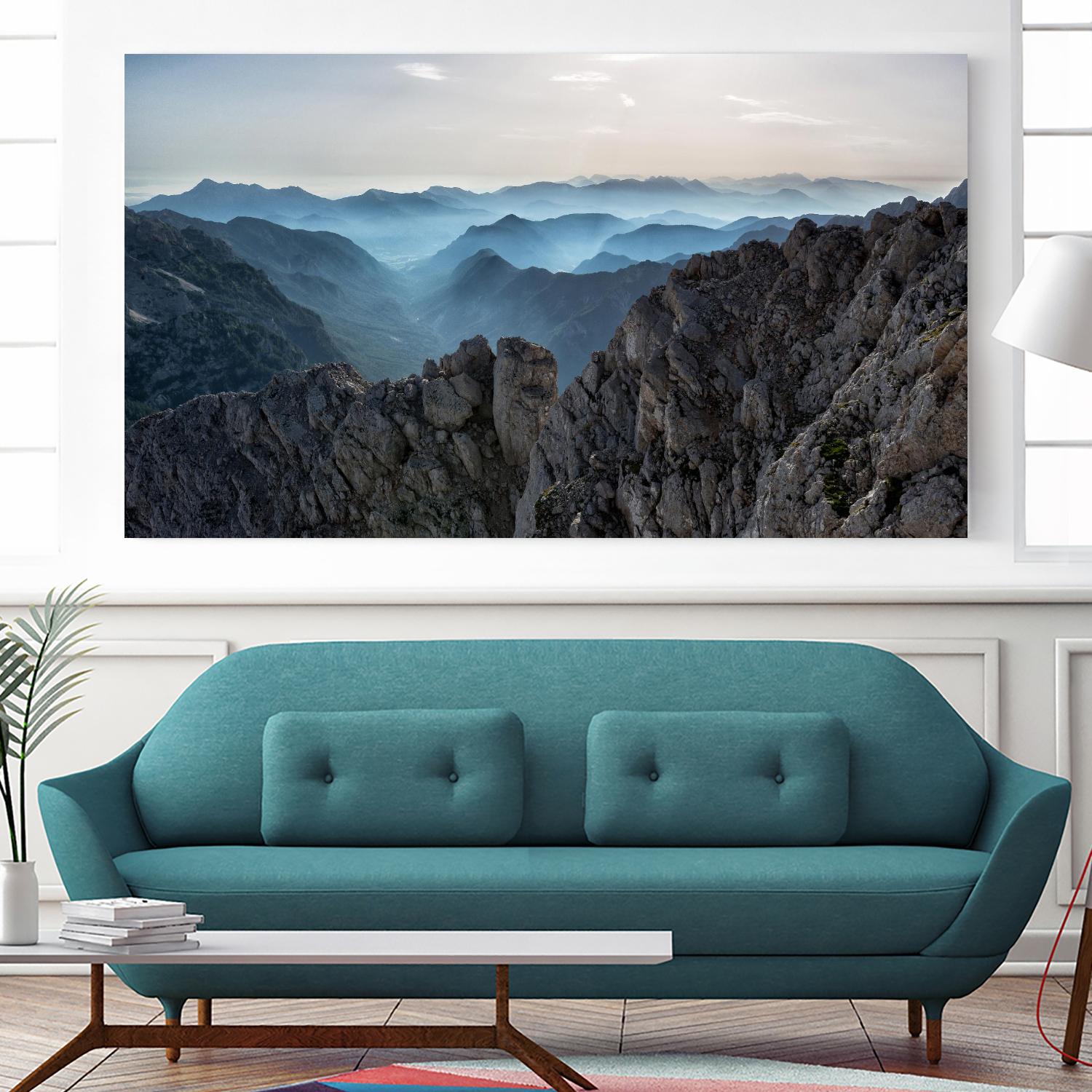 Rocky landscape by Pexels on GIANT ART - white landscape
