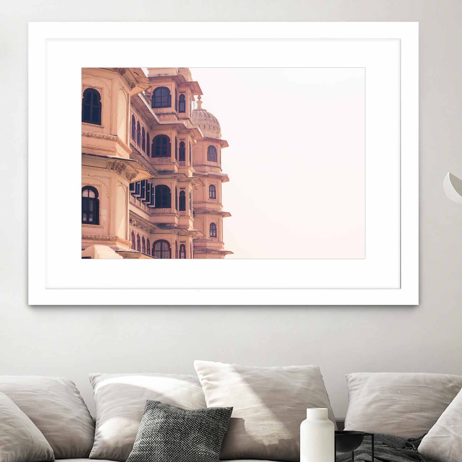 Façade X by Pexels on GIANT ART - beige architectural