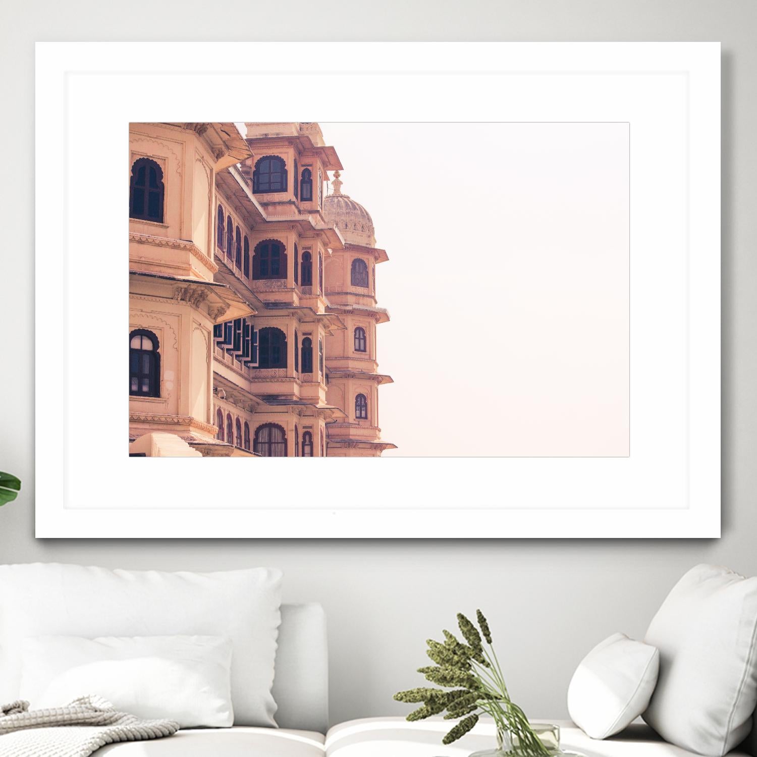 Façade X by Pexels on GIANT ART - beige architectural