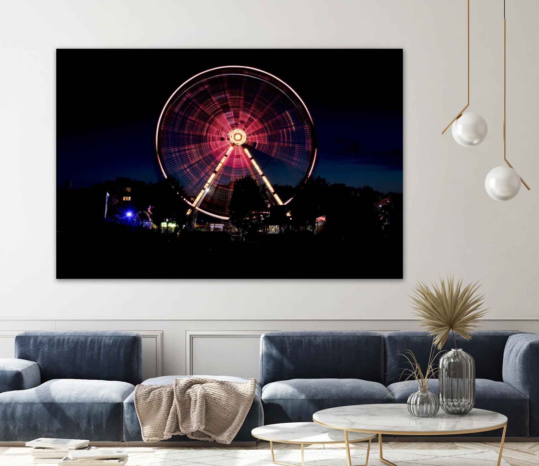 Big Wheel by Pexels on GIANT ART - black leisure