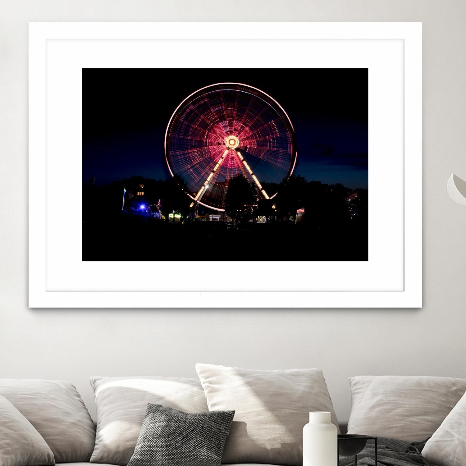 Big Wheel by Pexels on GIANT ART - black leisure