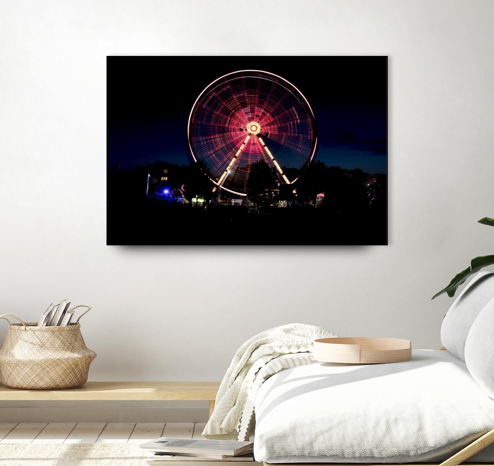 Big Wheel by Pexels on GIANT ART - black leisure