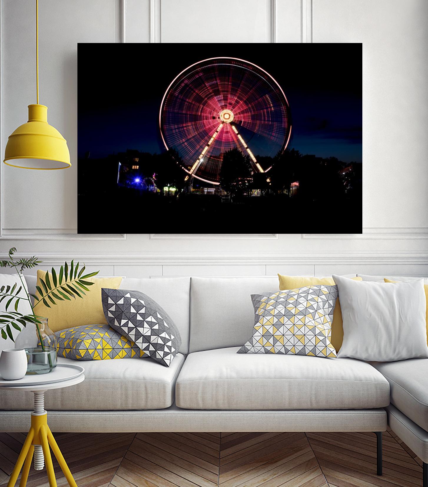 Big Wheel by Pexels on GIANT ART - black leisure