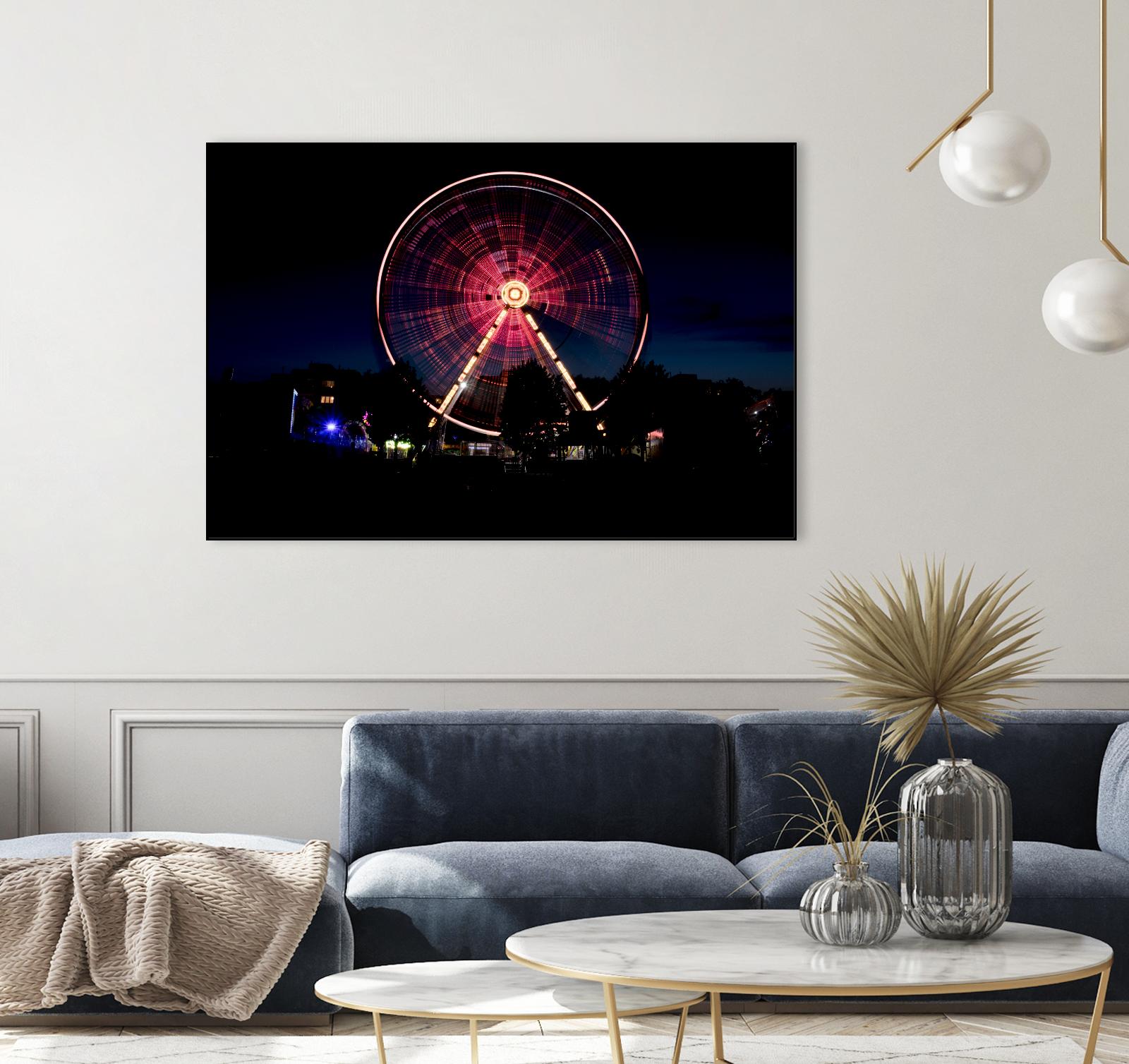 Big Wheel by Pexels on GIANT ART - black leisure