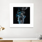 Blue smoke by Pexels on GIANT ART - blue photo art