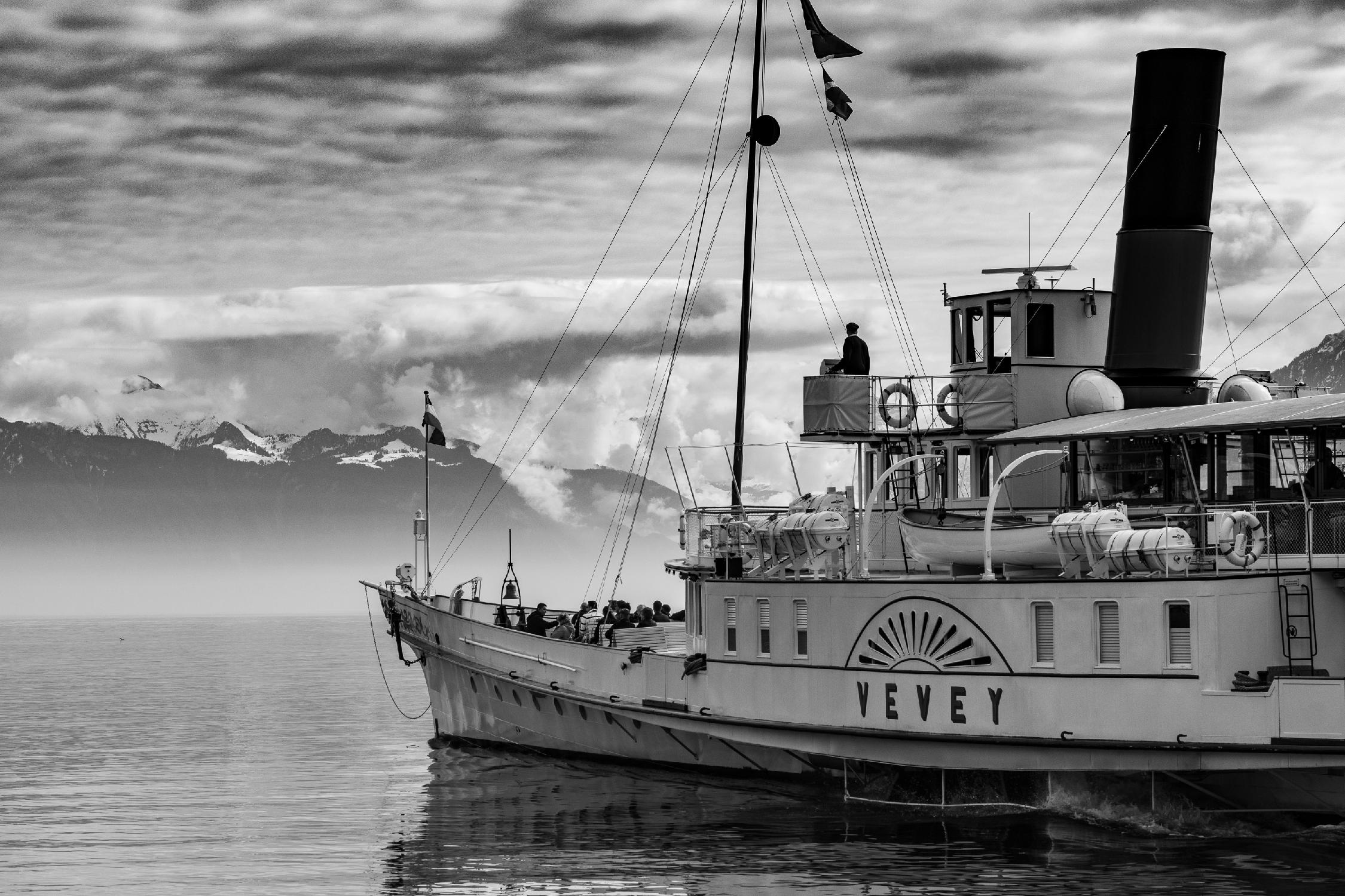 Vevey by Pexels on GIANT ART - white nautical