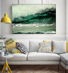 Broken waves by Pexels on GIANT ART - white sea scene
