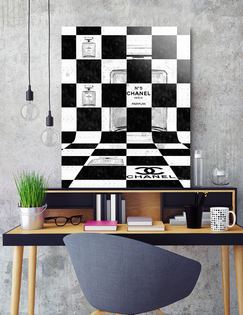 Chanel Chess Painting