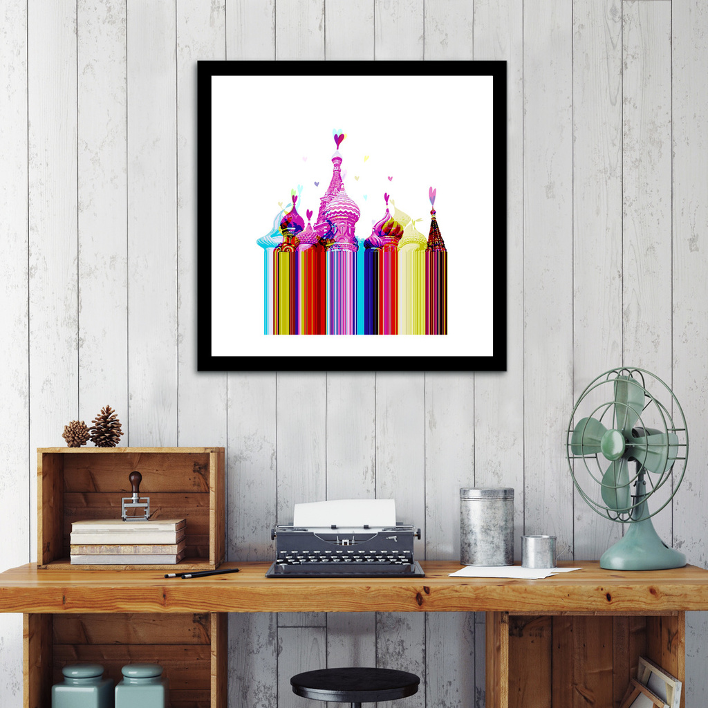 «Another Moscow» Art Print by Marina Yurkova | Curioos