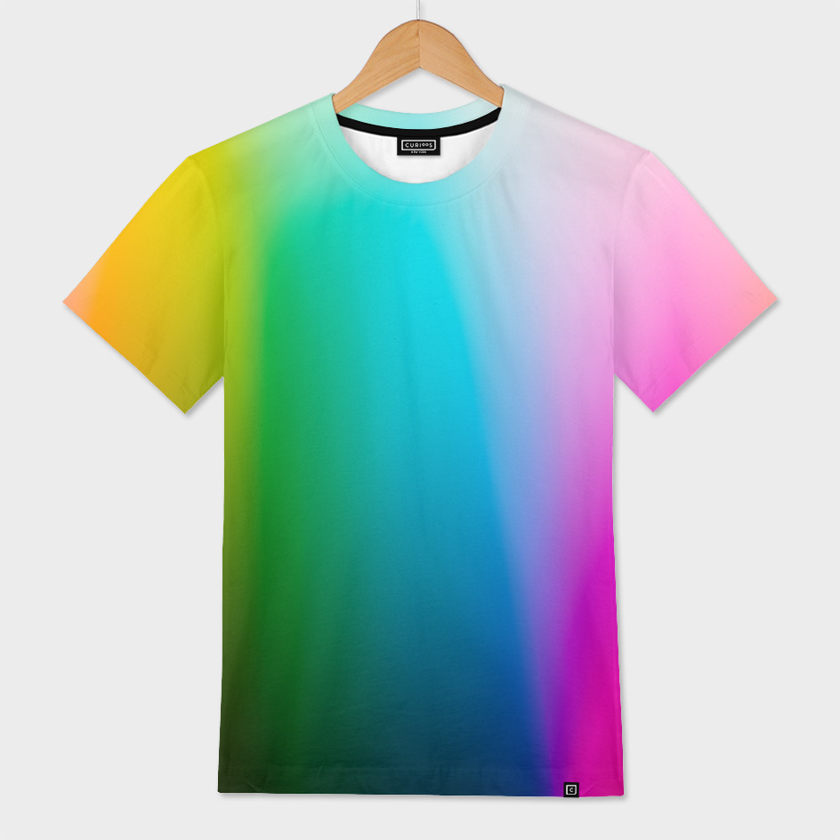 Rainbow Printed T-Shirt - Ready-to-Wear 1AB4UO