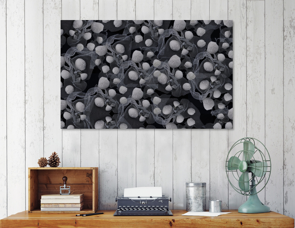 «Touch» Canvas Print by Akwaflorell | Curioos