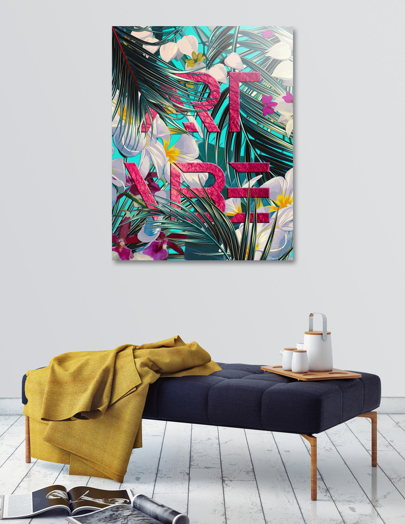 «Art Vibe» Aluminum Print by Mayka ienova | Curioos