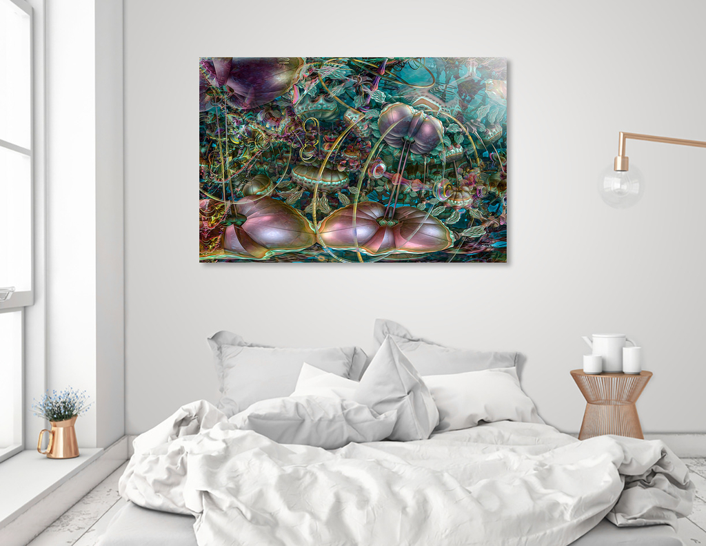 «Plankton Dream» Aluminum Print by Eric Ton | Curioos