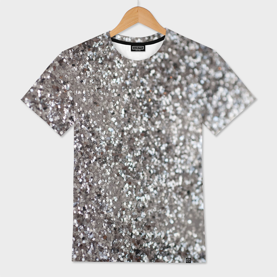 Zweet oorlog puree Sparkling SILVER Lady Glitter #1 #decor #art» Men's All Over T-Shirt by  Anita's & Bella's Art | Curioos