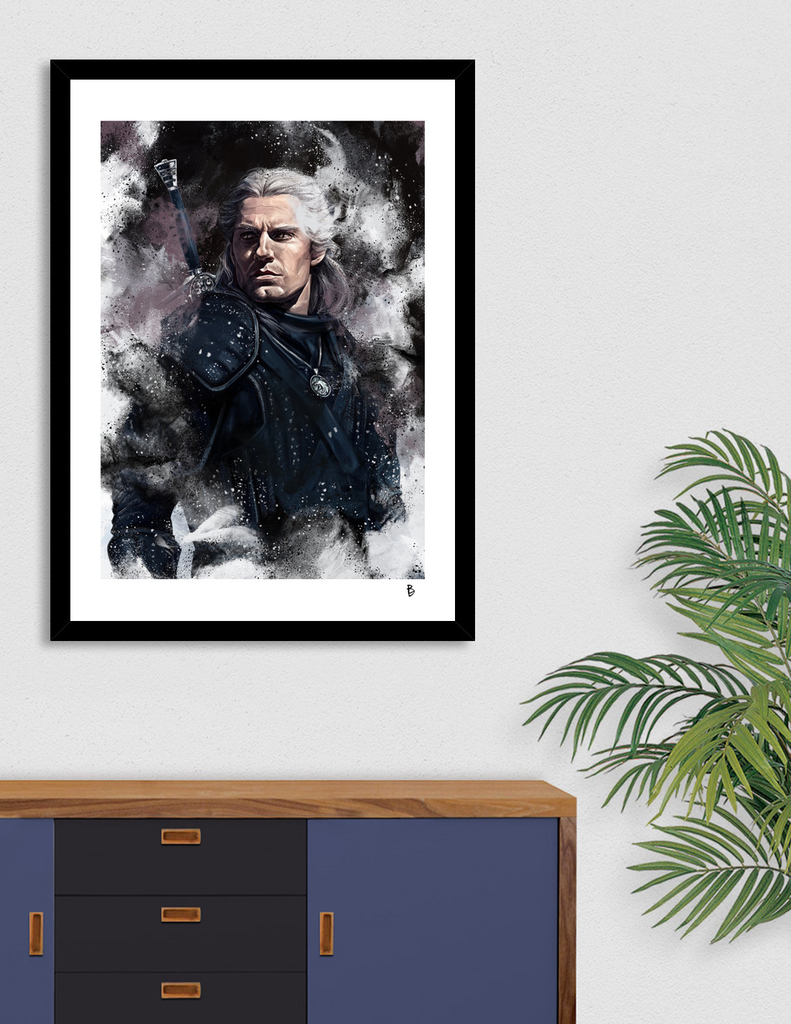 The Witcher print by Dmitry Belov