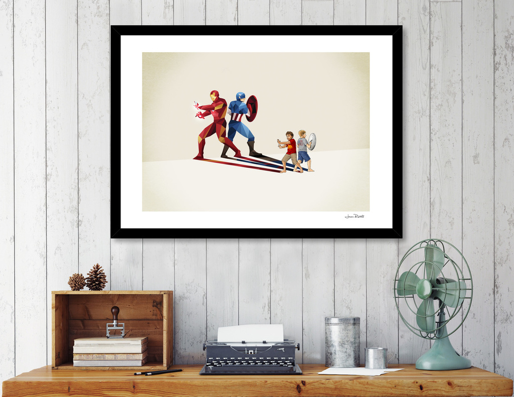 «Brothers in Arms» Art Print by Jason Ratliff | Curioos