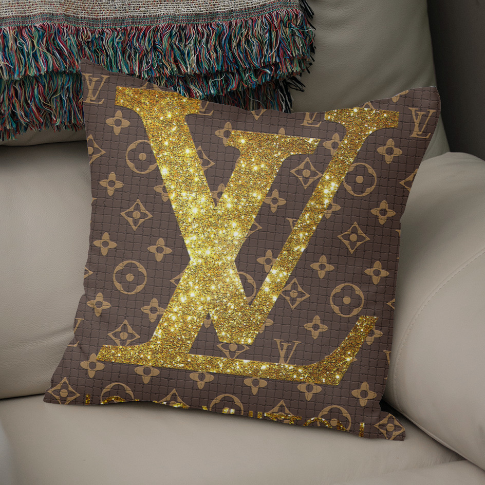 Louis Vuitton Throw Pillow