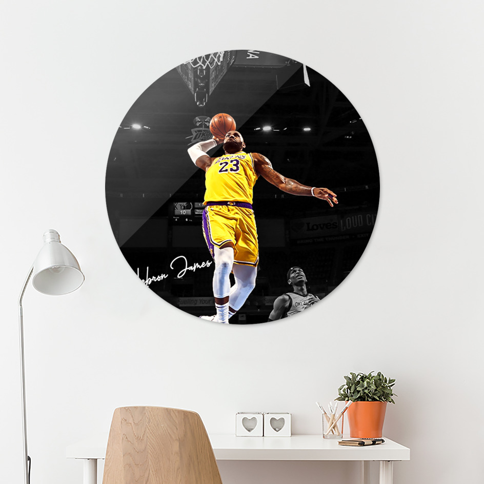 Michael Jordan Vintage Black And White, an art print by Jeff Nugroho