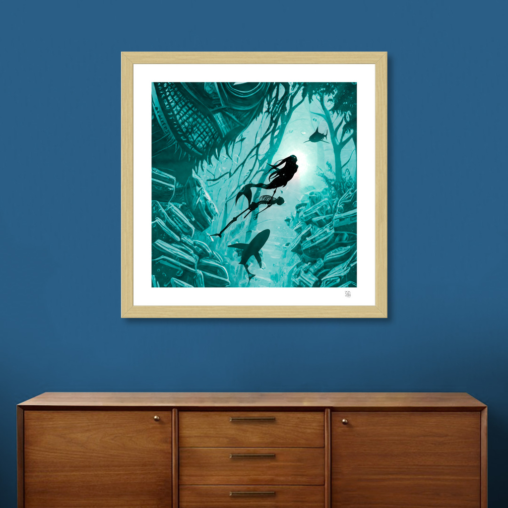 «My Forest Witch» Art Print by OneRedFox | Curioos