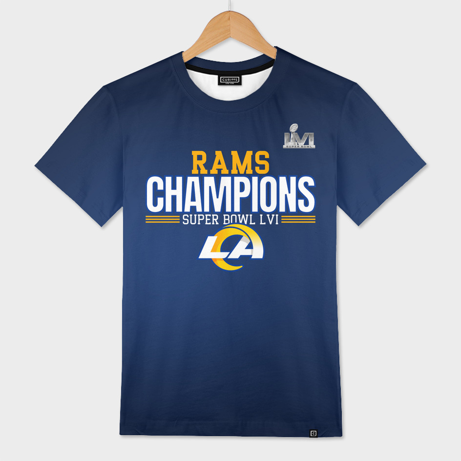 RAMS Super Bowl Champions LVI» Men's All Over T-Shirt by Bagas Rahman