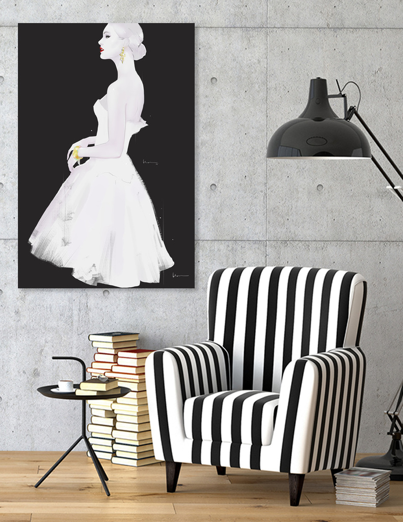 «Hilary 2» Canvas Print by Floyd Grey | Curioos